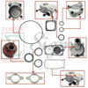 10PCS Pump Gasket and O-Ring Repair Kit for PREDATOR 3 in. 301cc Gas Engine Full-Trash Water Pump 23,000 GPH Replaces 56718 For Honda 3" In. 270cc Construction Full Trash Pump WT30XK4A - Image 3