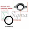 10PCS Gasket O-Ring Mechanical Seal For DuroMax XP904WP 9HP 427GPM 4 In. Gas Water Pump For Kipor Kama 4" In. 4-Inch 100MM 10HP 186F Diesel Water Pump KDP40 KDP40T - Image 10