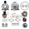 Completed Pump Body Replaces Predator 3”-inch 212cc 290GPM Semi-Trash Water Pump 63406 56162 for Champion 3-in. 196cc 66525 for Red Lion 3" IN. Trash Pump 6RLAG-3LTT with NPT Inlet and Outlet Threads