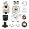 Pump W/ G-Thread (Metric BSPP) 4-Bolt-Inlet and Outlet For Predator 2” Inch 212cc 158 GPM 2" Inch Semi Trash Gas Water Pump Fit 63405 56160