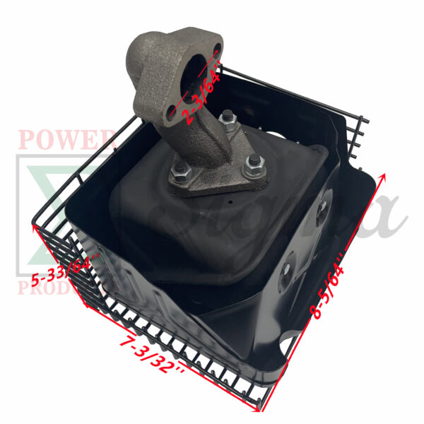 90 Degree Manifold and Muffler and Gasket For Predator 4400 PSI 4.2 GPM 13 HP 420cc Commercial-Duty Pressure Washer Replaces 71102 - Image 2