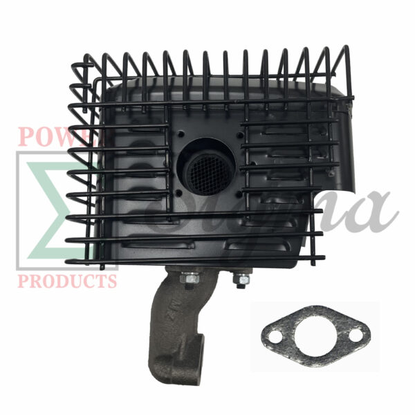 90 Degree Manifold and Muffler and Gasket For Predator 4400 PSI 4.2 GPM 13 HP 420cc Commercial-Duty Pressure Washer Replaces 71102
