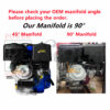 90 Degree Manifold and Muffler and Gasket For Predator 4400 PSI 4.2 GPM 13 HP 420cc Commercial-Duty Pressure Washer Replaces 71102 - Image 3