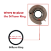 8PCS Gasket Seal Flapper Washer O-Ring Repair Kit For Predator 2" in. 212cc Semi-Trash Water Pump 63405 56160 For Pacific HydroStar 2" IN 212cc 61986 68375 69774 Water Pump - Image 10