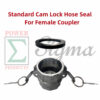 10-Pack 1 1/2" Inch Camlock Gasket Fitting – Thick Rubber Washer for Female Coupler - Hose O-ring Seal Replacement for Cam Groove 1.5”-IN 10PCS - Image 3