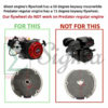 58-degree Keyway Flywheel And 3A Parallel Charging Coil Cooling Fan For Head Light on PREDATOR 212cc GHOST Kart Racing Engine 57531 - Image 4