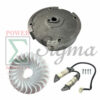 58-degree Keyway Flywheel And 3A Parallel Charging Coil Cooling Fan For Head Light on PREDATOR 212cc GHOST Kart Racing Engine 57531