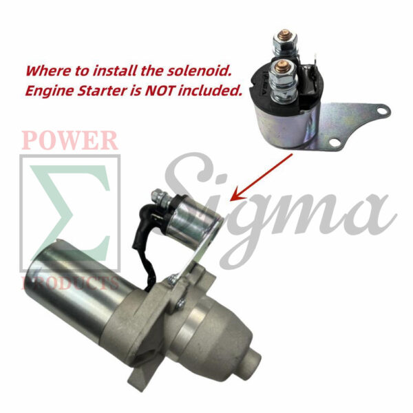 Engine Starter Solenoid for Harbor Freight Predator 3500-Watt SUPER QUIET Inverter Generator 56720 63584 - Image 4