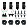 Frame Shock Absorbing Seat and Anti-Vibration Mounts with Bolts- Replacement for PREDATOR Some Inverter Generator Surge 2000 Watt Diagram Part Ref#28 29