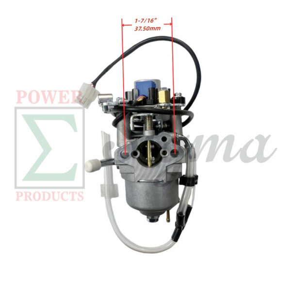 Carburetor Assembly with 5-Pin Stepper Motor, Gaskets and Fuel Line- Replacement for PREDATOR Inverter Generator Surge 2000 Watt (SKU# 71343, 59135) for RYOBI RYi2322 2300-Watt Inverter Generator - Image 2