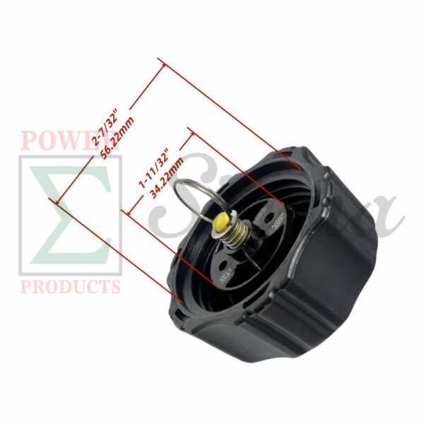 Fuel Tank Cap Cover- Replacement for PREDATOR Some Inverter Generator Surge 2000-Watt Diagram Part Ref#84 - Image 3