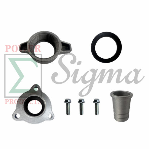 Inlet Kit for Predator 1" in. 79cc Water Pump NPT Thread with Coupler Pipe Bolts and Seal-Fits SKU#63404 56161