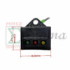 Low Oil/Output/Overload Light Indicator Module for Sigma 2400 Peak Watts / 1800 Running Watts Inverter Generator with CO Sensor SG2400iSCO - Image 2