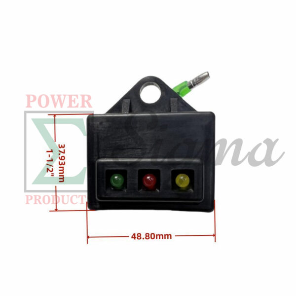 Low Oil/Output/Overload Light Indicator Module for Sigma 2400 Peak Watts / 1800 Running Watts Inverter Generator with CO Sensor SG2400iSCO - Image 2