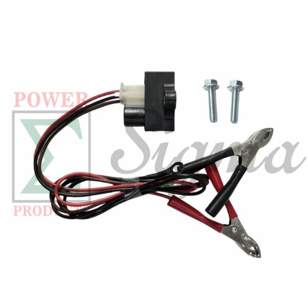 Rectifier/Voltage Regulator with Charging Clips and Bolts to Prevent Battery Overcharge for Gas Engine Electric Start Upgrades