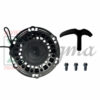 Recoil Starter with Handle and Bolts for Pulsar PG2300iS 2300W Surge Inverter Generator for GENMAX GM2800iSAC GM2800iAE GM3200i GM3300i GM3500iAED GM4000iSAPC GM4000iSBEPC 145cc Inverter Generator