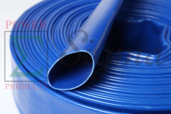 8" In Dia x 100 ft Heavy Duty Flat Lay Sump Pump Discharge and Backwash PVC Hose 4 Bar - Image 3