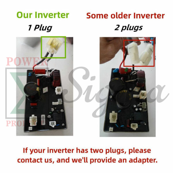 Replacement Inverter Module with White Plug Design (Excludes Yellow Pinodels) for PREDATOR 2000-Watt Surge Inverter Generator - Image 2