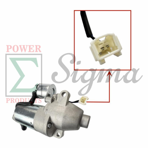 Engine Starter Motor with Solenoid & Bolts for Predator 5000-Watt Dual-Fuel Inverter Generator (Compatible with SKU 71367, 70143) - Image 2