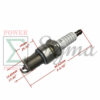 Spark Plug for Predator 5000-Watt Dual-Fuel Inverter Generator (SKU 71367, 70143) and for Predator 8750W Surge / 7000W Running Open-Frame Inverter Generator (SKU 71340, 59190) - Image 4