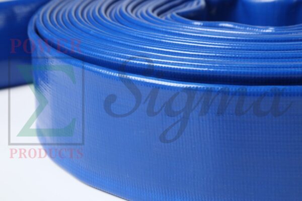 8" In Dia x 100 ft Heavy Duty Flat Lay Sump Pump Discharge and Backwash PVC Hose 4 Bar - Image 4