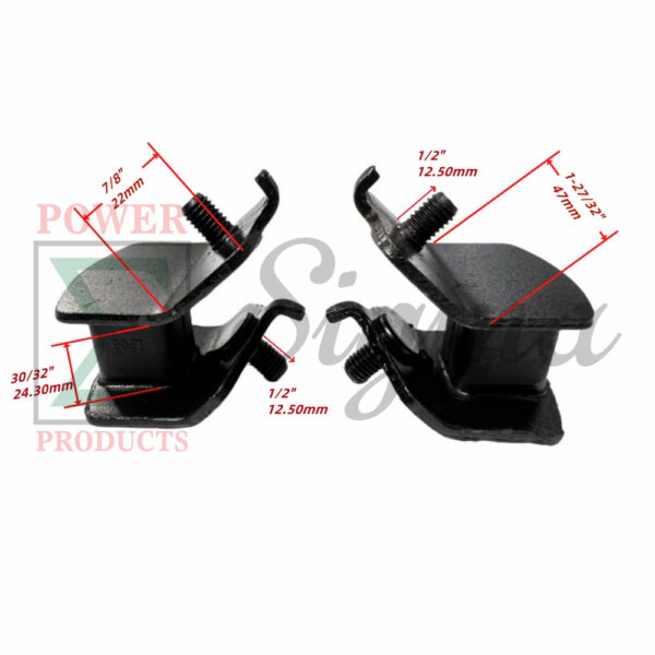 Frame Shock Absorbing Seat and Anti-Vibration Mounts with Bolts- Replacement for Predator 4550-Watt Surge 3650W Running (SKU# 59192, 59189, 59303) - Image 3