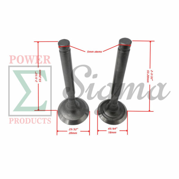 Intake Exhaust Valve Spring Retainer Kit for Pulsar PG2300iS 2300W Surge 1800 Rated Inverter Generator - Image 2