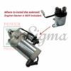 Engine Starter Solenoid & Bolts for Predator 5000-Watt Dual-Fuel Inverter Generator (Compatible with SKU 71367, 70143) - Image 4