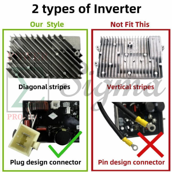 Replacement Inverter Module with White Plug Design (Excludes Yellow Pinodels) for PREDATOR 2000-Watt Surge Inverter Generator - Image 2