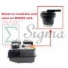 Roll Over Valve for MTD 170 208cc Engine Fuel Tank Vent for Cub Cadet Garden Tiller FT24 RT35 RT45 RT65 Pressure Washer CC3224 Chipper Shredder CS2210 Blower JS1150 Wood splitter LS25CC Tine Tiller VT100 - Image 3