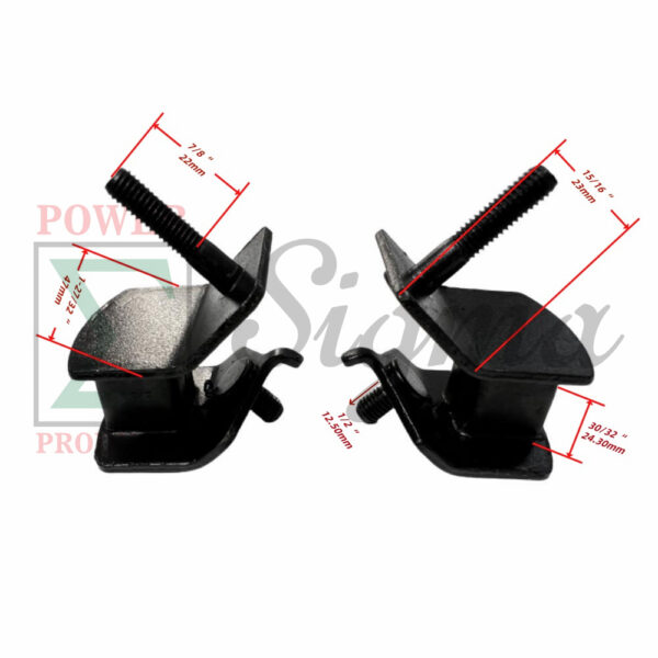Frame Shock Absorbing Seat and Anti-Vibration Mounts with Bolts- Replacement for Predator 4550-Watt Surge 3650W Running (SKU# 59192, 59189, 59303) - Image 2