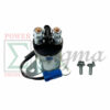Engine Starter Solenoid with bolts- Compatible Replacement for PREDATOR Open Frame Inverter Generators 8750W Surge / 7000W Running (SKU# 71340, 59190)