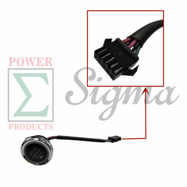 Engine Start Stop Push Button for Predator 5000-Watt Dual-Fuel Inverter Generator (Compatible with SKU 71367, 70143) - Image 3