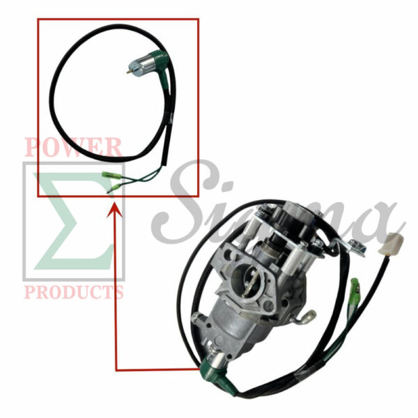 Carburetor Solenoid Replacement for PREDATOR Open Frame Inverter Generators 8750W Surge / 7000W Running (SKU# 71340, 59190) - Image 2