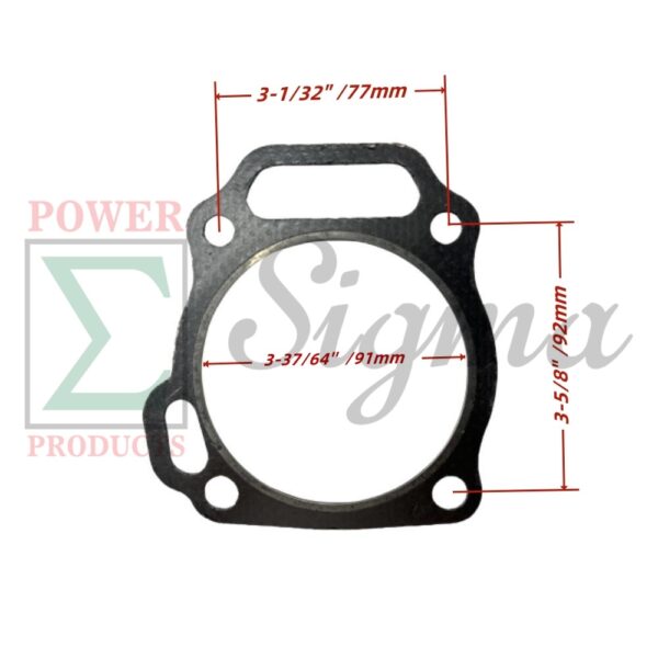 Gaskets for Carburetor Muffler Cylinder Head Crankcase Cover and Oil Seals for PREDATOR Open Frame Inverter Generators 8750W Surge / 7000W Running (SKU# 71340, 59190) - Image 7