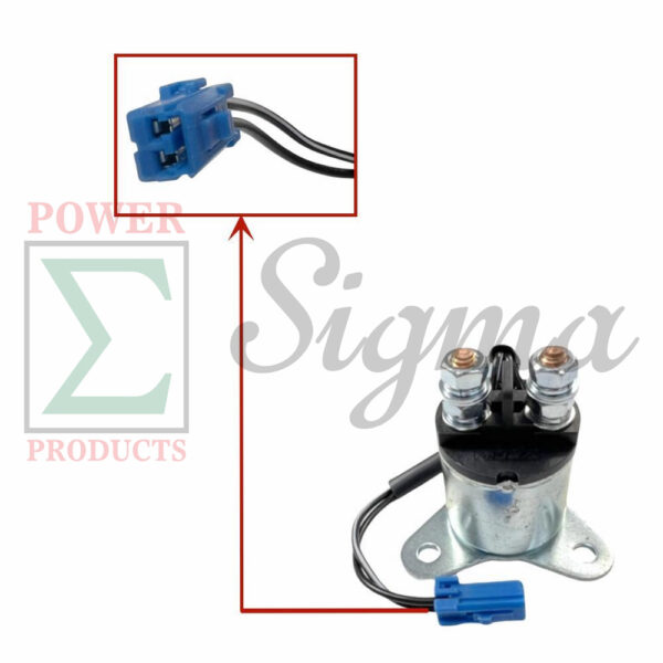 Engine Starter Solenoid with bolts- Compatible Replacement for PREDATOR Open Frame Inverter Generators 8750W Surge / 7000W Running (SKU# 71340, 59190) - Image 4