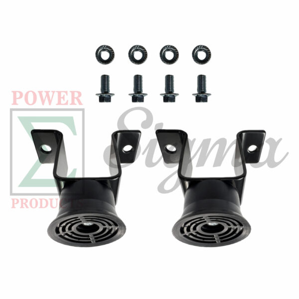 2PCS Rubber Feet Support with Bolts & Nuts for 10" IN. Wheel – Compatible with Westinghouse Generator (Non-Inverter Models) WGen6000 WGen7500 WGen7500DF WGen9500 WGen9500DF WGen9500DFc WGen9500TFc