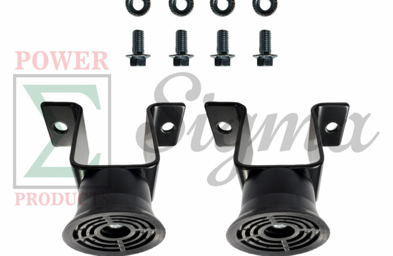 2PCS Rubber Feet Support with Bolts & Nuts for 10″ IN. Wheel – Compatible with Westinghouse Generator (Non-Inverter Models) WGen6000 WGen7500 WGen7500DF WGen9500 WGen9500DF WGen9500DFc WGen9500TFc