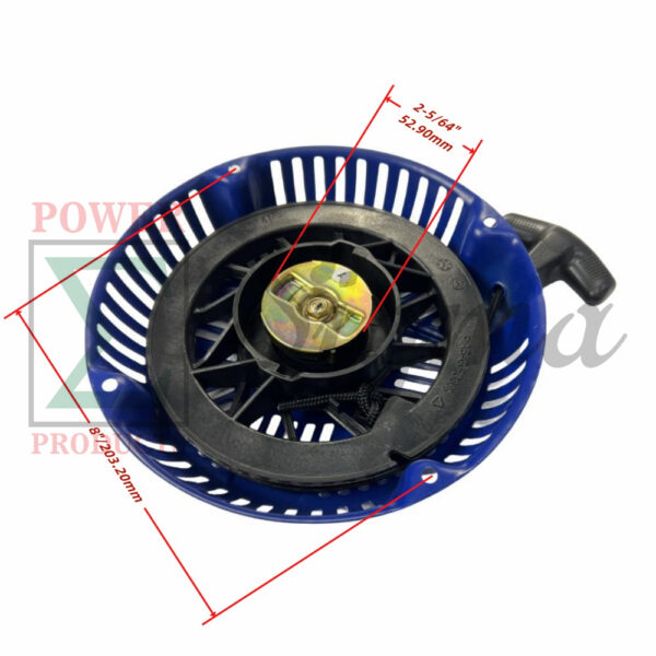 Recoil Starter for Westinghouse 500cc & 550cc Non-Inverter Generators WGen10500DFc WGen10500TFc WGen11500DFc WGen11500TFc - Image 2