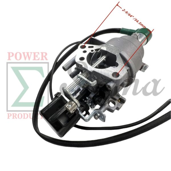 Carburetor with Stepper Motor, gaskets and fuel line--Compatible Replacement for PREDATOR Inverter Generators 9500-Watt Surge / 7600-Watt Running (SKU# 71365, 59188) - Image 3