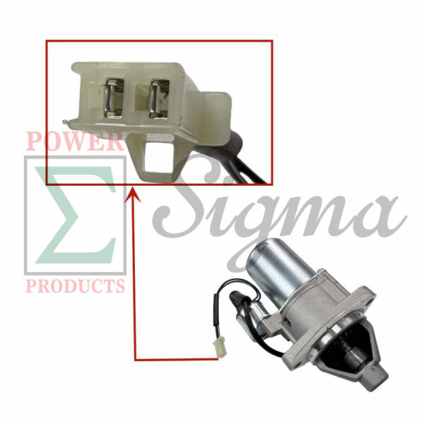 Engine Starter Motor with Solenoid and Bolts --Compatible Replacement for PREDATOR Inverter Generators 9500-Watt Surge / 7600-Watt Running (SKU# 71365, 59188) - Image 3