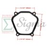 Gaskets for Carburetor Muffler Cylinder Head Crankcase Cover and Oil Seals for Predator Inverter Generators 9500-Watt Surge (SKU# 71365, 59188) for DuroMax XP9000iH XP9500iH Inverter Generator - Image 6