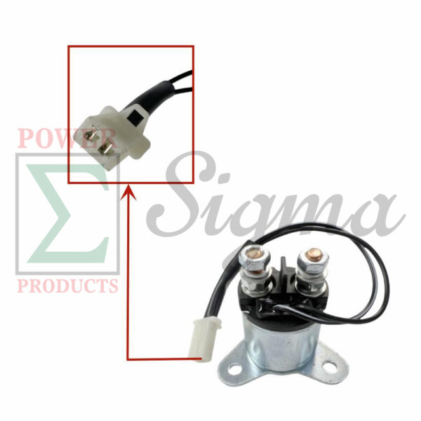 Engine Starter Solenoid with bolts--Compatible Replacement for PREDATOR Inverter Generators 9500-Watt Surge / 7600-Watt Running (SKU# 71365, 59188) - Image 4