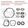 Gaskets for Carburetor Muffler Cylinder Head Crankcase Cover and Oil Seals for Predator Inverter Generators 9500-Watt Surge (SKU# 71365, 59188) for DuroMax XP9000iH XP9500iH Inverter Generator - Image 2