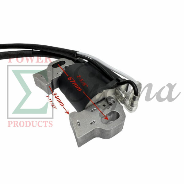 2-Wire Ignition Coil and Spark Plug for PREDATOR 9500-Watt Inverter Generator For DuroMax XP9000iH XP9500iH 459cc Dual Fuel Inverter Generator For GENMAX GM9000iE GM9000iED GM9000iEDC - Image 3
