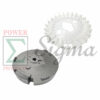 Flywheel and Cooling Fan for Predator 79cc 99cc 3HP Gas Engine for Coleman Powersports CT100U CC100X Gas Mini Trail Bike Scooter for Champion 79CC 1200/1500 80CC 1400/1800 Watt Non-Inverter Generator