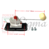Fuel Level Gauge Indicator for Cummins Onan HomeSite Power 6500 and P9500DF Generator for Predator 9000/7250W (SKU 63970,63968, 63969) and 7000/8750 Watts (SKU#63085, 63086, 63087) 420cc Generator - Image 2
