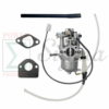 Carburetor with Stepper Motor, Gaskets, and Fuel Line for GENMAX GM3200i GM3300i 3200-Watt 3300-Watt 145cc Inverter Generators