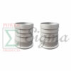 2pcs Metal Hose Fitting for 2" IN. Clear and Semi-Trash Water Pumps – Fits Predator 212cc 63405, 56160  for Champion 196cc Model 66520 for 212cc  Model 100742 for DuroMax 208cc XP652WP XP652WX