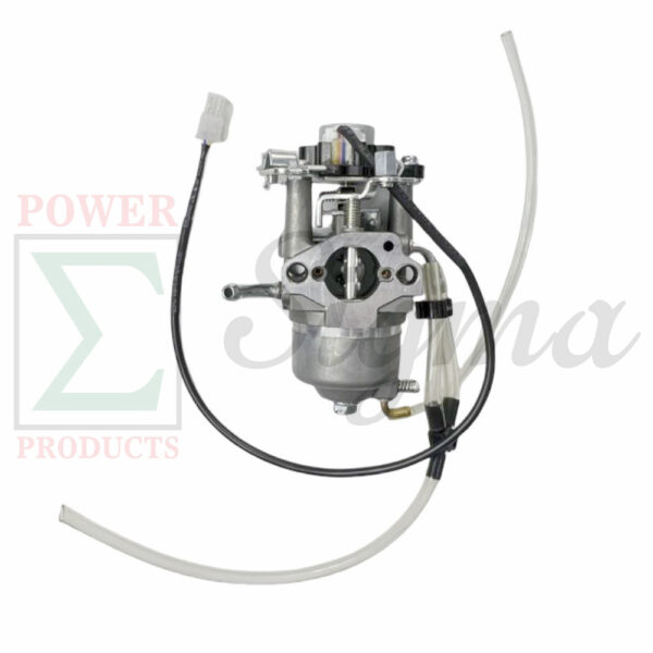 Carburetor with Stepper Motor, Gaskets, and Fuel Line for GENMAX GM3200i GM3300i 3200-Watt 3300-Watt 145cc Inverter Generators - Image 2